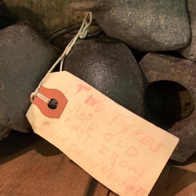 Decoys, Duck Calls, Monoculars, Antique Cast Iron Weights, & More (PB-HS)