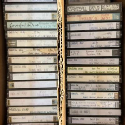 Grateful Dead Concert Cassette Tapes