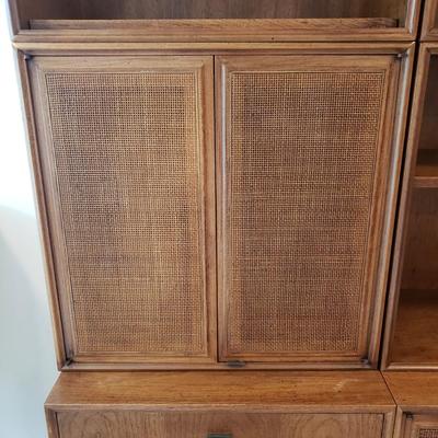 Mid Century Modern Twelve Piece Book Case and Cabinets (BD-KD)