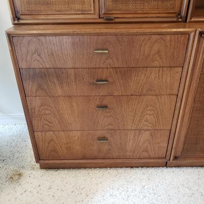 Mid Century Modern Twelve Piece Book Case and Cabinets (BD-KD)