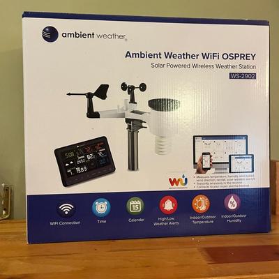 Ambient Weather Solar Powered Wireless Weather Station (DR-MG)