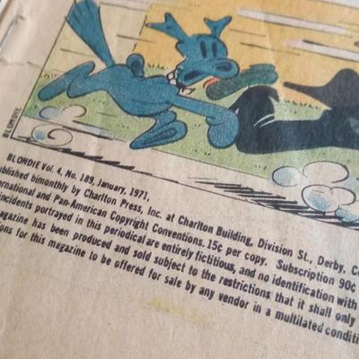 LOT 136 OLD BLONDIE COMIC BOOK