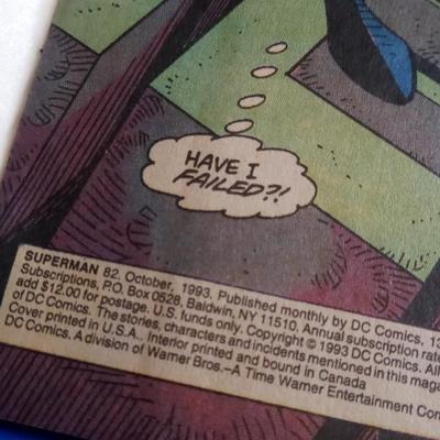 LOT 139 SUPER MAN COMIC BOOK