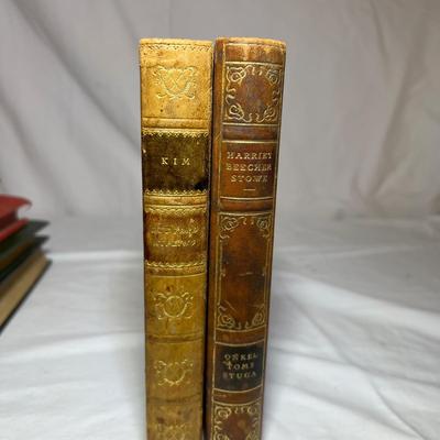 Antique Books - Beecher Stowe, Kipling & More (P-RG)