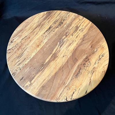 J.D. Burton Handmade Wooden Lazy Susan & Cutting Board (O-MG)