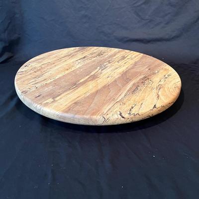J.D. Burton Handmade Wooden Lazy Susan & Cutting Board (O-MG)