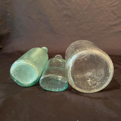 P.Henschel Seltzer Bottles & Milk & Other Bottles (LR-MG)