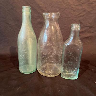 P.Henschel Seltzer Bottles & Milk & Other Bottles (LR-MG)