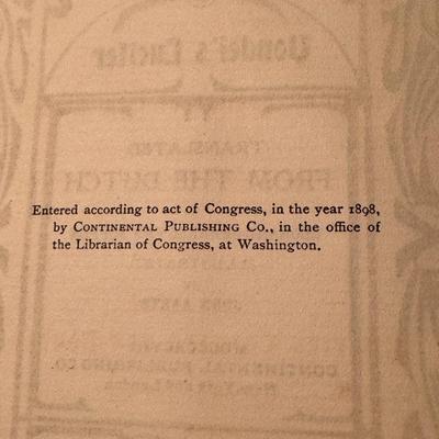 Vandel’s Lucifer No. 252/1250 and Other Antique Books (D-DZ)