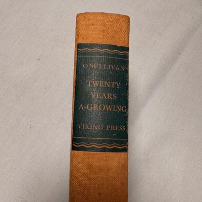 Rare Books: Frances Hodgson Burnett, Thomas Wolfe, John Sale, & Maurice O’Sullivan (D-DZ)