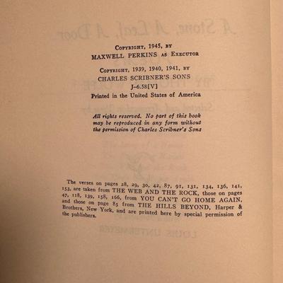 Rare Books: Frances Hodgson Burnett, Thomas Wolfe, John Sale, & Maurice O’Sullivan (D-DZ)