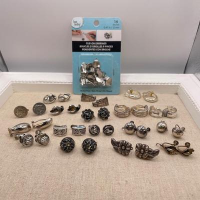 Classic Sterling Clip Earrings (ST-SS)