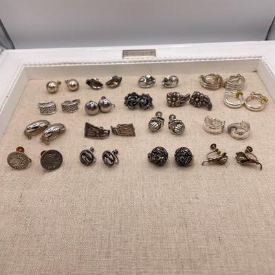 Classic Sterling Clip Earrings (ST-SS)
