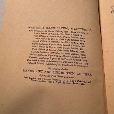The Artistic Crafts Series of Technical Handbooks - Writing & Illuminating & Lettering and Other Vintage Books (D-DZ)