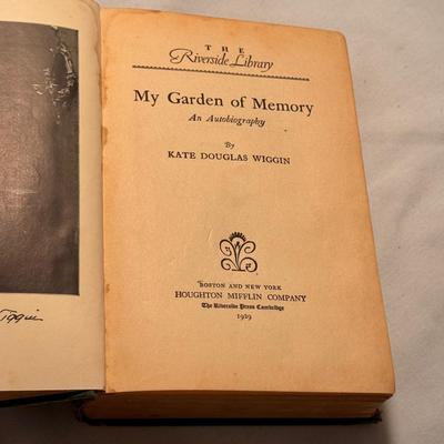 Kate Douglas Wiggin Antique Books (D-DZ)
