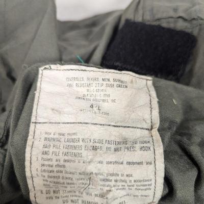 Size 42L Men's Summer Flyers Coveralls