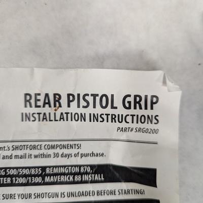 Rear Pistol Grip Fits Mossberg, Remington, Winchester, And Maverick