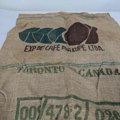 Cafe Do Brasil Burlap Sack