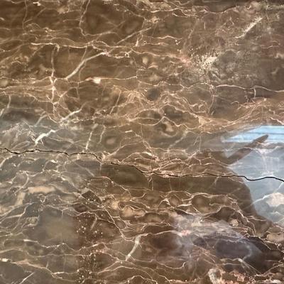 BOMBAY CO. Marble Top Side Table (See Description)