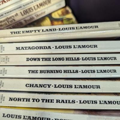 Vintage Western Paperback Books Zane Grey's Louis Lamour Lot C
