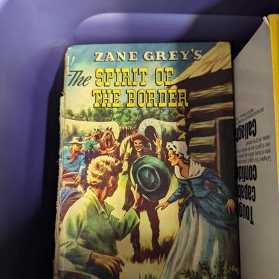Vintage Western Paperback Books Zane Grey's Louis Lamour Lot C