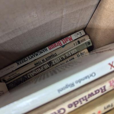 Vintage Western Paperback Books Lot E