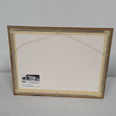 Pen & Ink David Bang Signed Art