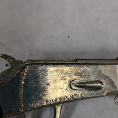 Vintage Miniature Lever Action Toy Cowboy Rifle Hong Kong