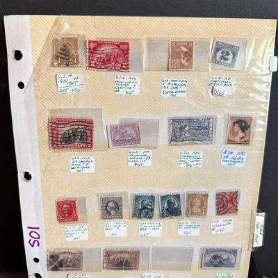 Stamp Binder Lot #1