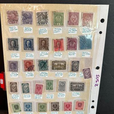 Stamp Binder Lot #5