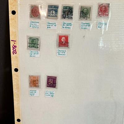 Stamp Binder Lot #8