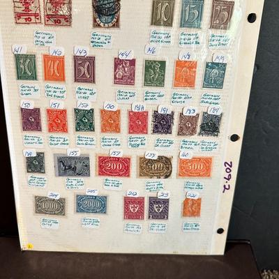 Stamp Binder Lot #9