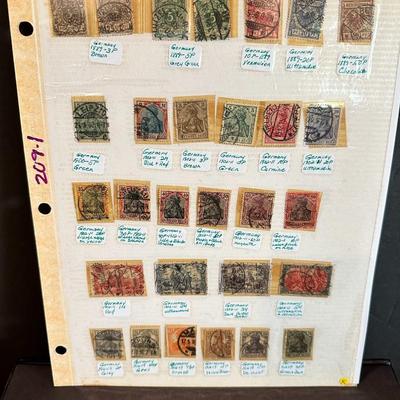 Stamp Binder Lot #9