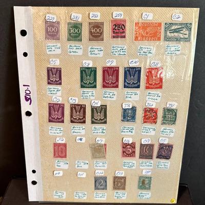 Stamp Binder Lot #10