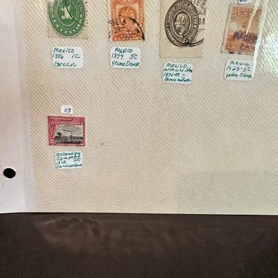 Stamp Binder Lot #13
