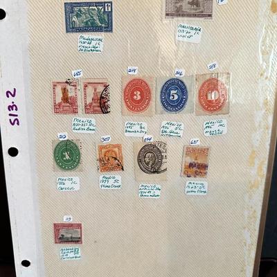 Stamp Binder Lot #13
