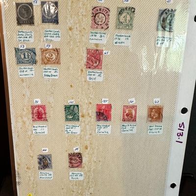 Stamp Binder Lot #13
