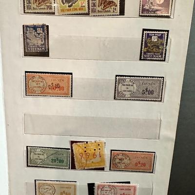 Stamp Album w. stamps