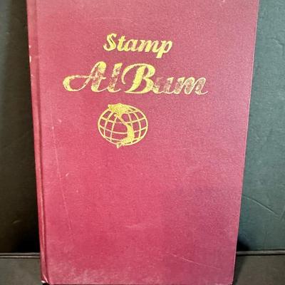 Stamp Album w. stamps