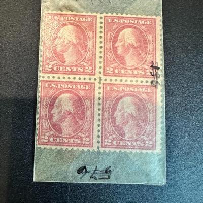 2 cents of washington stamps