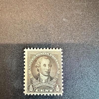 1932 - 1/2 Cent Olive Brown George Washington Bicentennial 