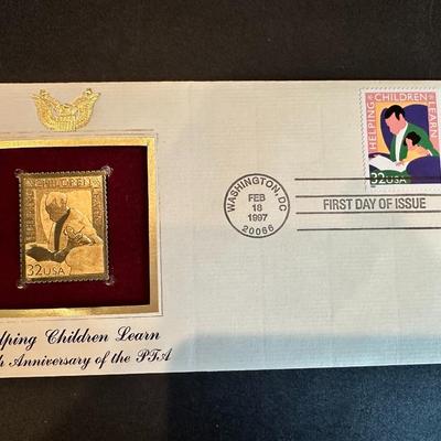 1st Day Helping the Children Stamp