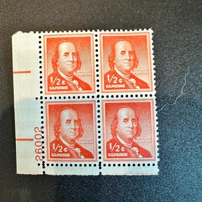 1/2 cent Benjamin Franklin