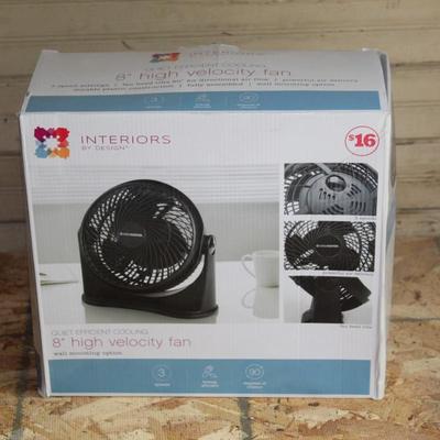 8" High Velocity Fan