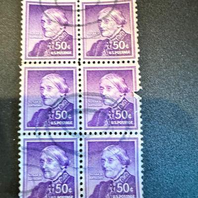 50 Cent Stamps Susan B Anthony