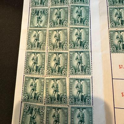 25 Cents Saving Stamps