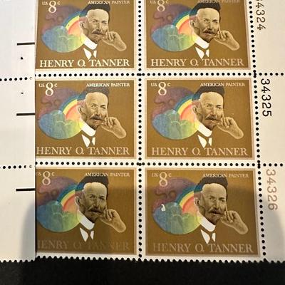8 Cents Henry O. Tanner Stamps