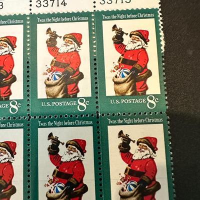 T'was The Night Before Christmas 8 Cents Stamp