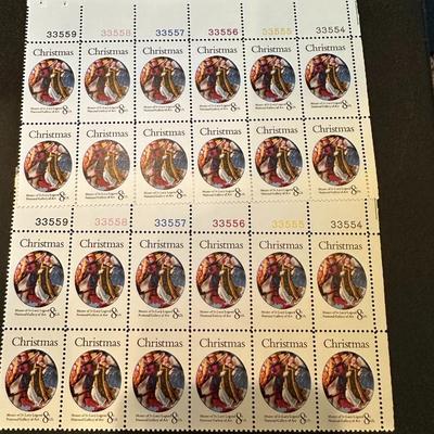 8 Cent Christmas Stamp St. Lucy Legend National Gallery Art