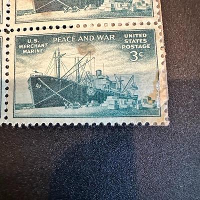 3 Cents Peace and War U.S. Merchant Marine Stamps